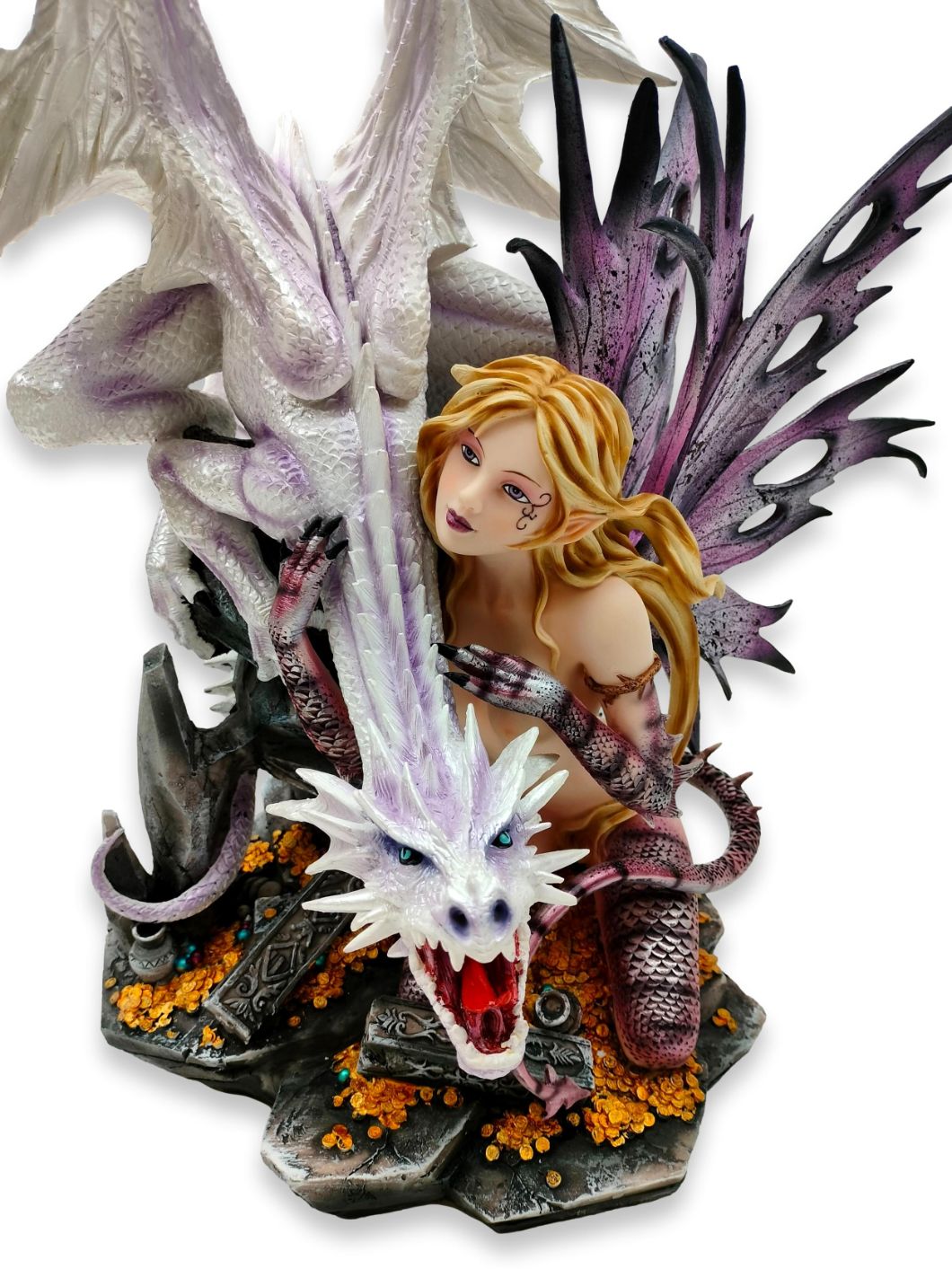 Elf Dragonia mit Drache