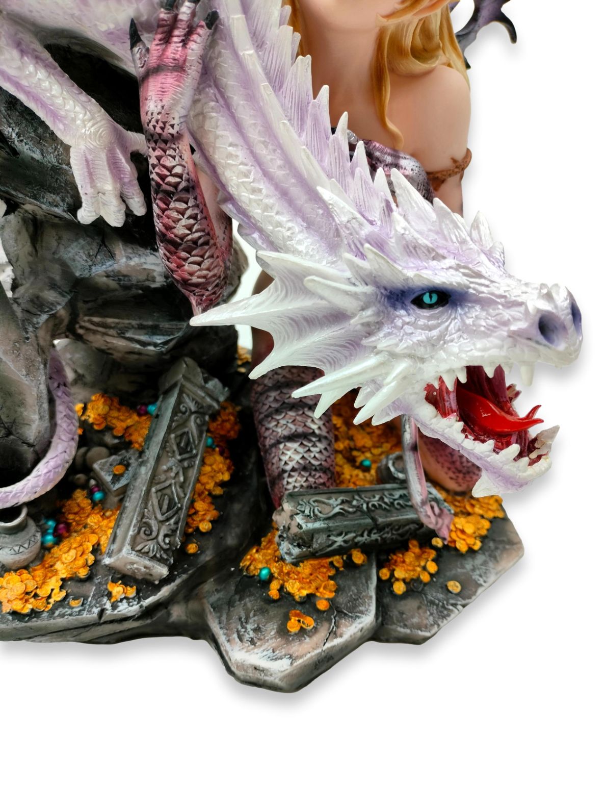 Elf Dragonia mit Drache