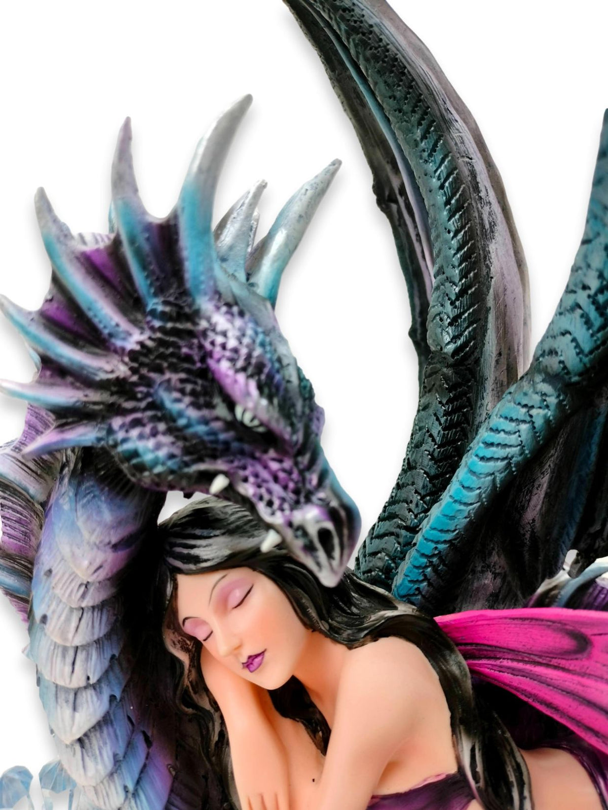 Elf Safia con il suo drago