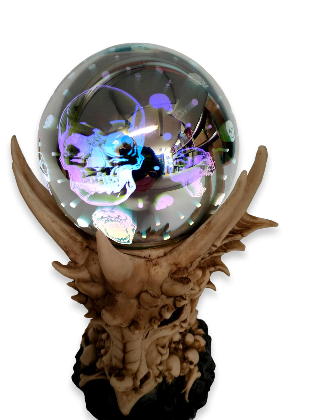 Bombilla LED con forma de cabeza de dragón