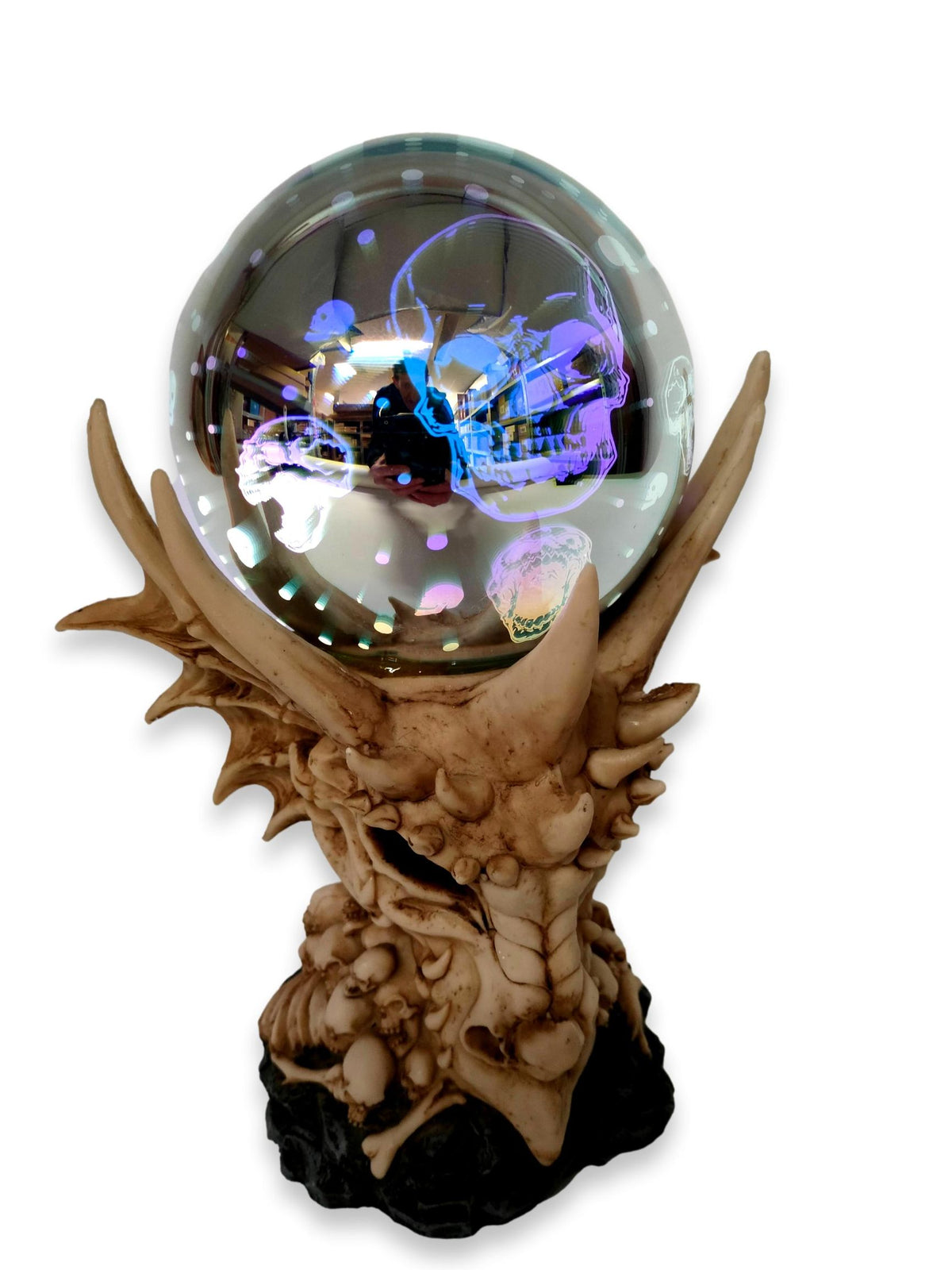 Bombilla LED con forma de cabeza de dragón