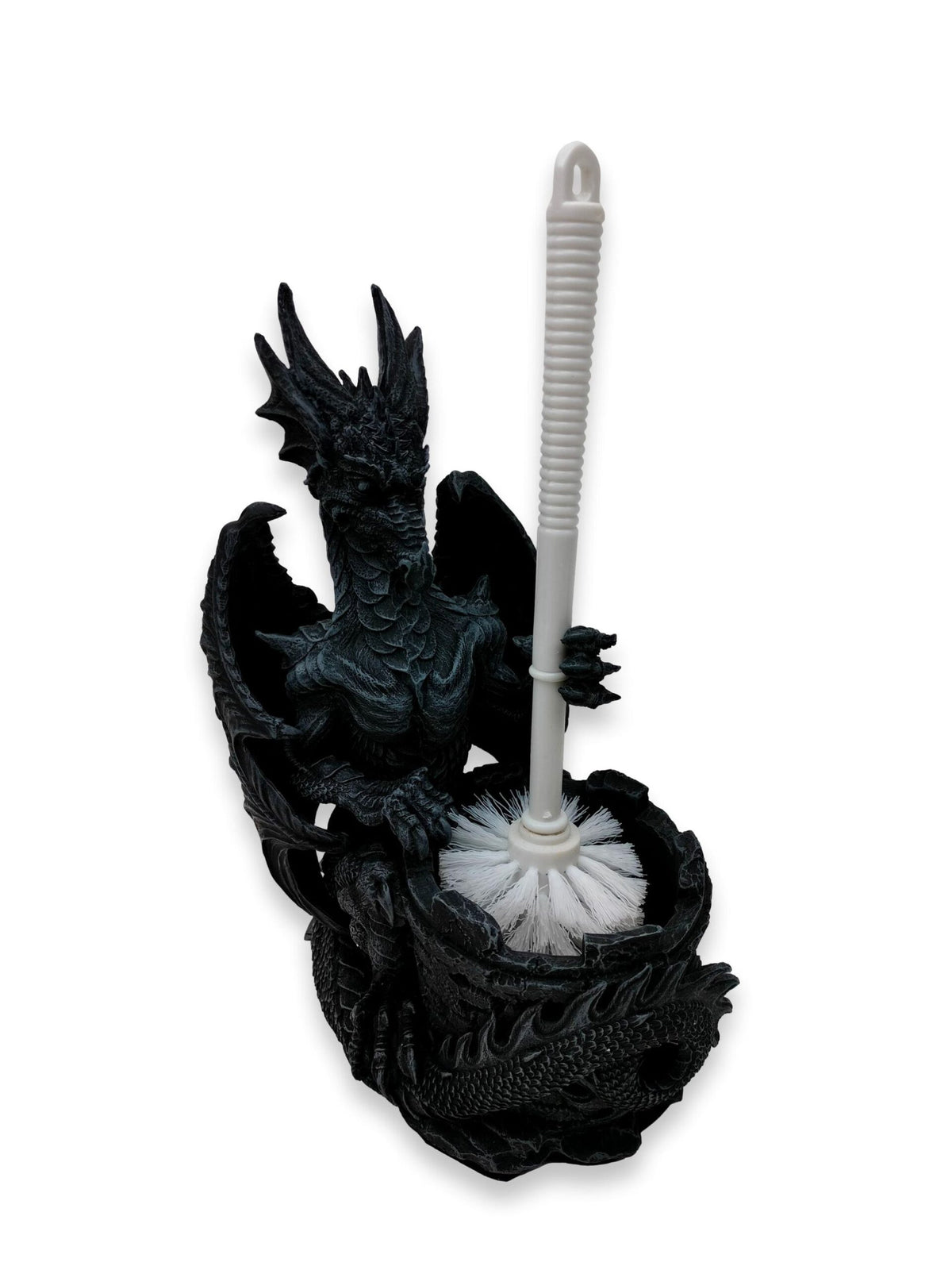 Black Dragon Toilet Brush Holder