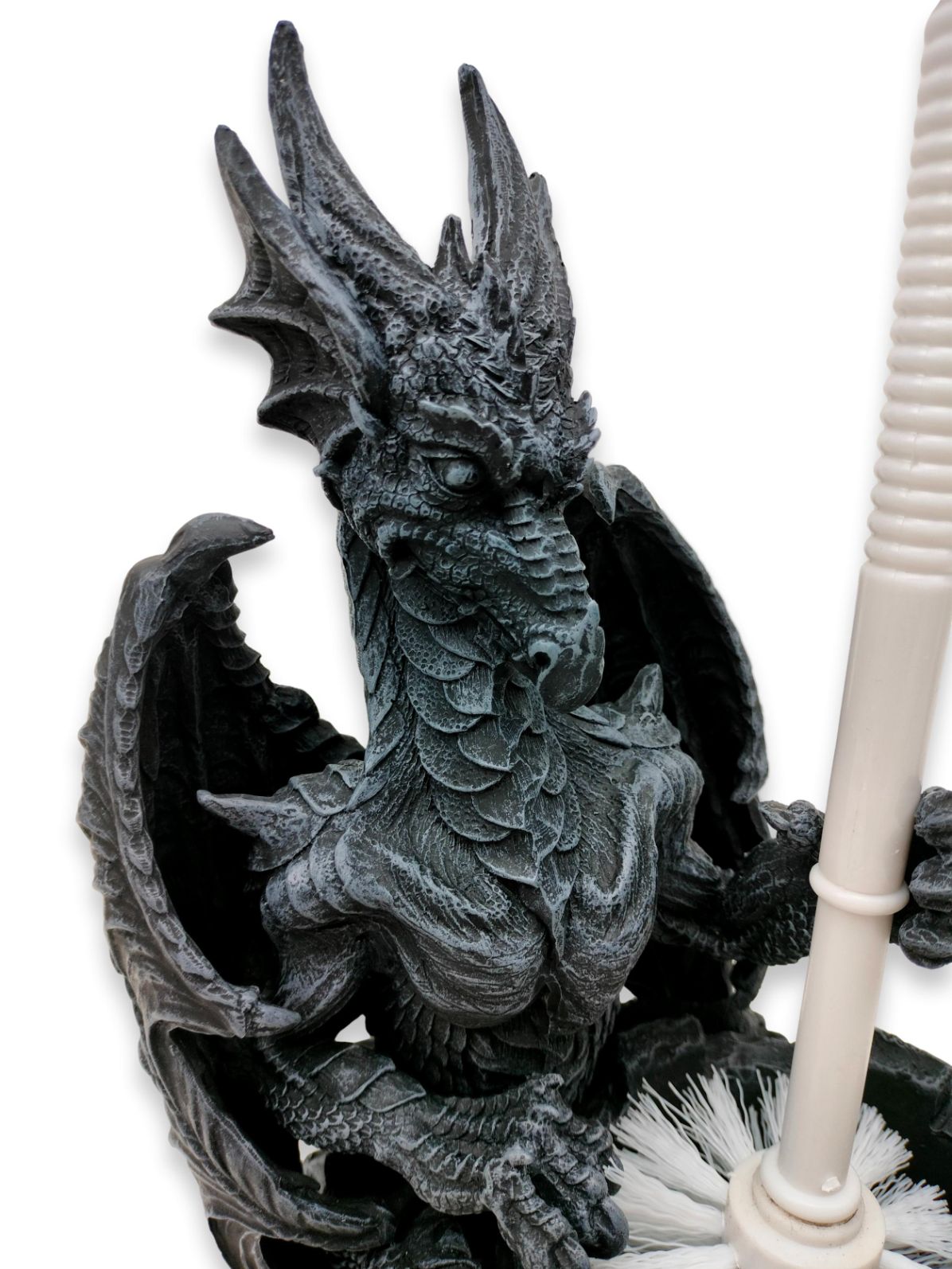 Black Dragon Toilet Brush Holder
