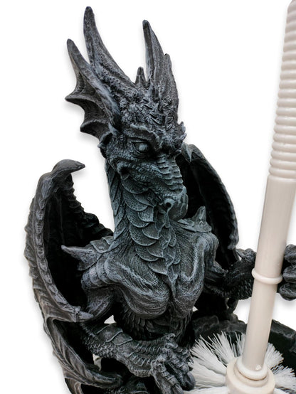 Black Dragon Toilet Brush Holder