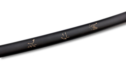 Last Samurai katana, gegraveerd.