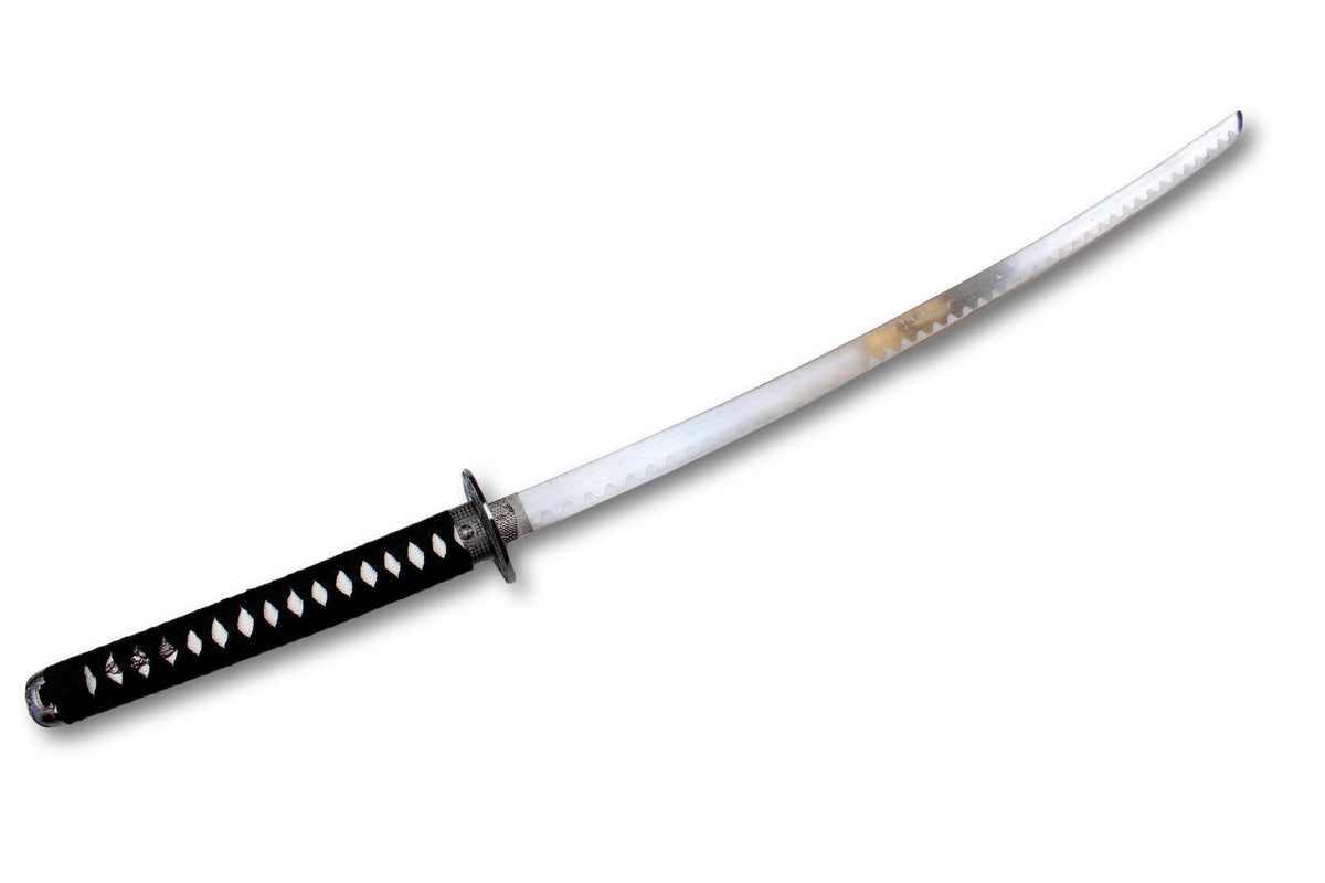 Last Samurai katana, gegraveerd.