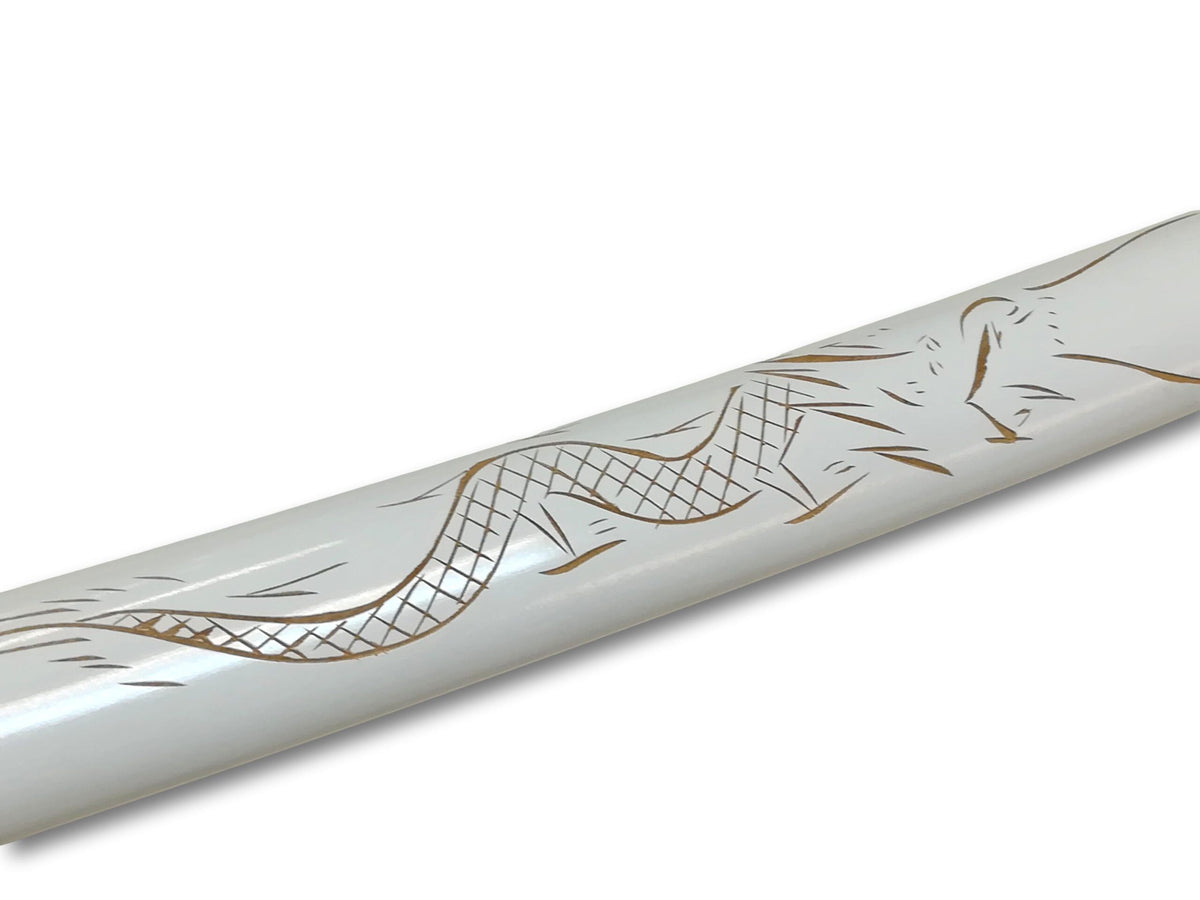 3-częściowy zestaw samurajski „White Dragon” – edycja Deluxe
