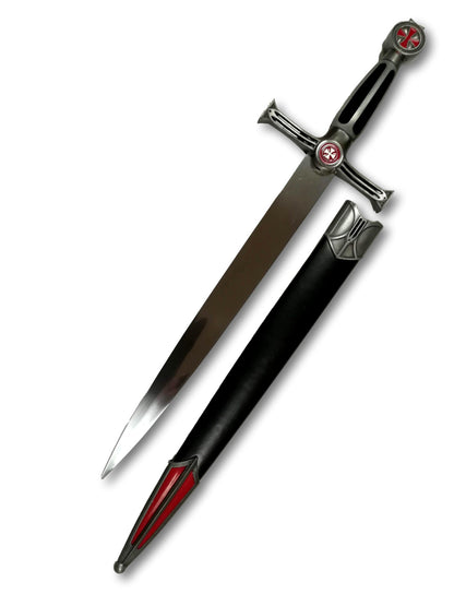 Kurzschwert/Dolch der Templer, Silber