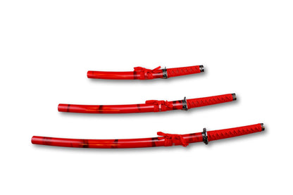 Ensemble de samouraï 3 pièces Red R300