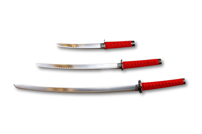 Ensemble de samouraï 3 pièces Red R300