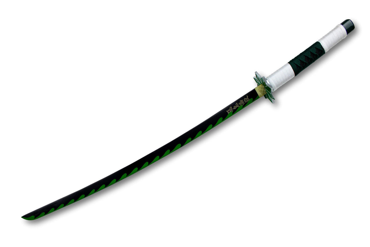Demon Slayer: Zielone ostrze Nichirin autorstwa Sanemi Shinazugawy
