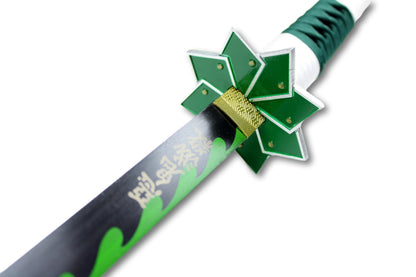 Demon Slayer: Zielone ostrze Nichirin autorstwa Sanemi Shinazugawy
