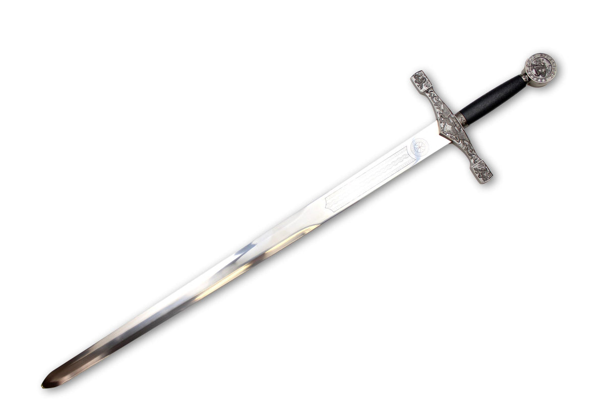 Excalibur – miecz króla Artura – z uchwytem ściennym