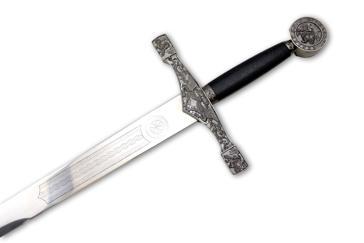 Excalibur – miecz króla Artura – z uchwytem ściennym