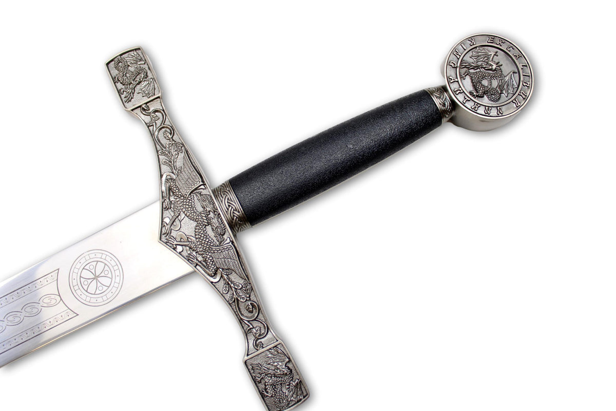 Excalibur – miecz króla Artura – z uchwytem ściennym