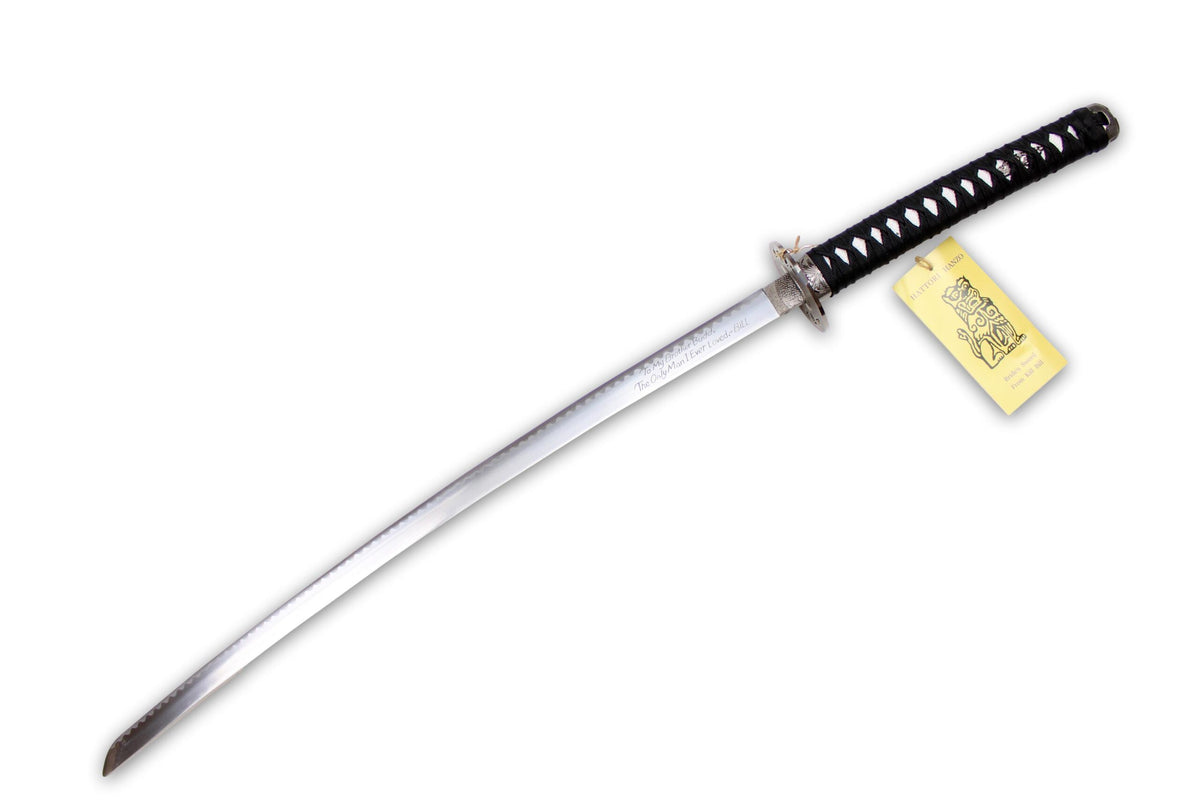 katana Kill Bill III - Spada di Budd - incisa