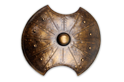 Trojanischer Metallschild