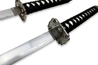 3-teiliges schwarzes Samurai-Set