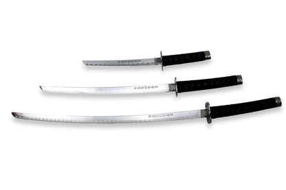 3-teiliges Samurai-Set „Dragon“ mit Gravur