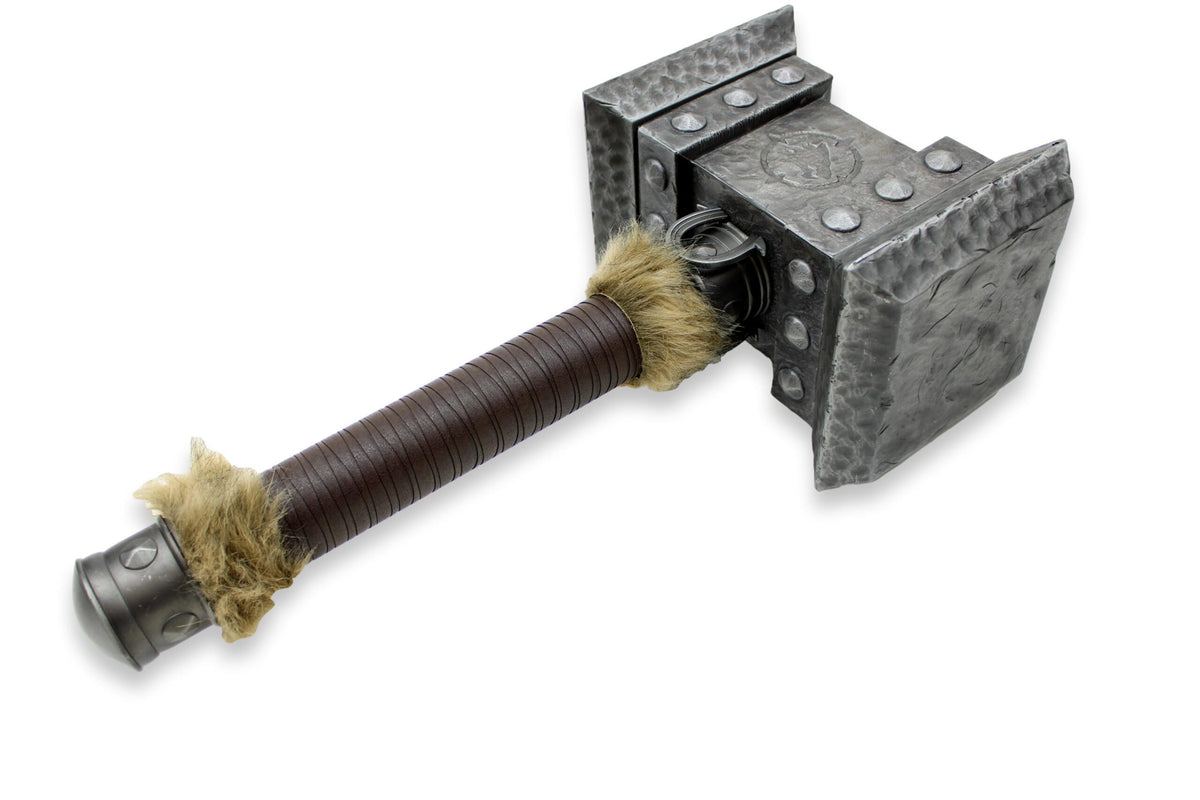 World of Warcraft : Le Marteau du Destin de Thor, Mjölnir - entièrement en métal, 10 kg