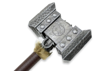 World of Warcraft : Le Marteau du Destin de Thor, Mjölnir - entièrement en métal, 10 kg