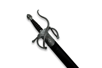 Épée ornée d'un motif de lions