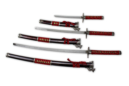 3-teiliges Samurai-Schwertset „Daisho“