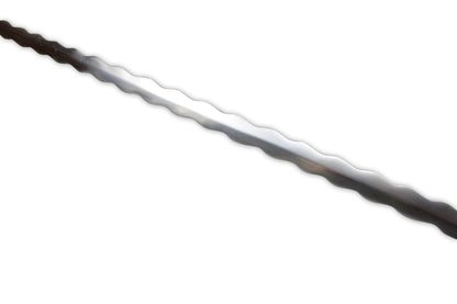Rapier mit Flamberge oder Flammenklinge