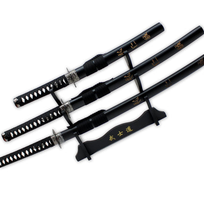 3-teiliges Set „Last Samurai“, graviert!