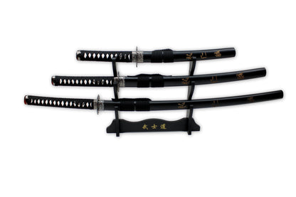 3-teiliges Set „Last Samurai“, graviert!