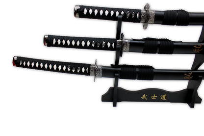 3-teiliges Set „Last Samurai“, graviert!