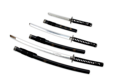 3-teiliges Set „Last Samurai“, graviert!